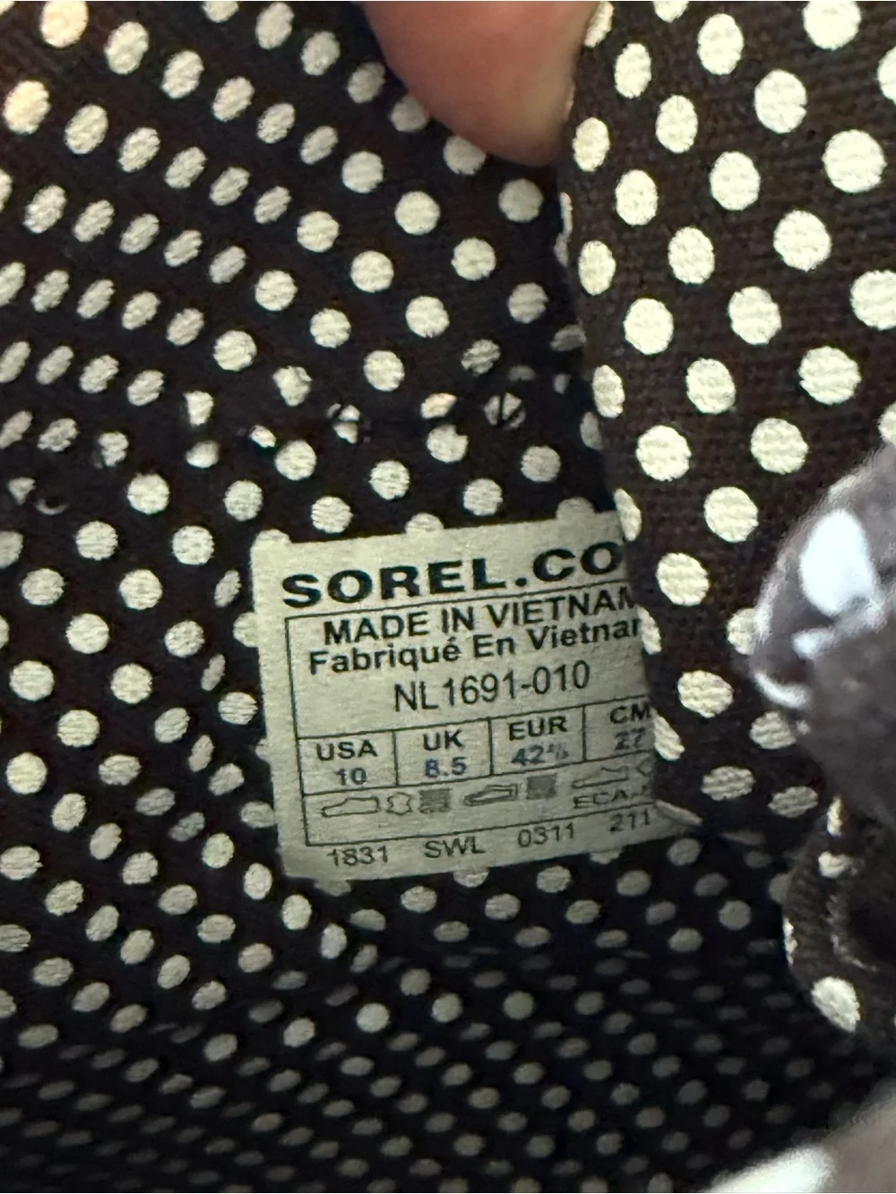 Sorel Women's Tivoli Waterproof Rain Boots Size 10